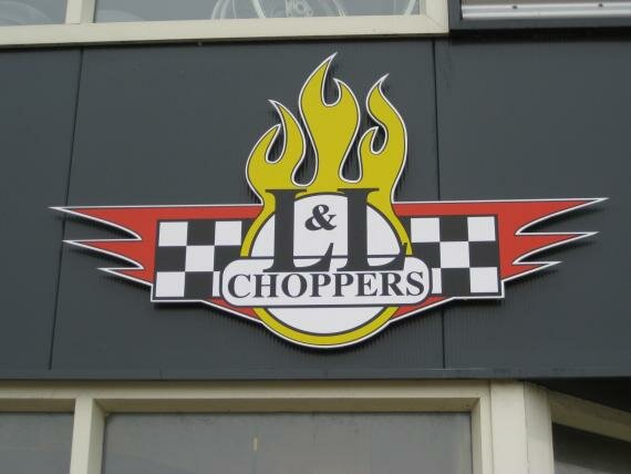 Touring L&L Choppers Holland